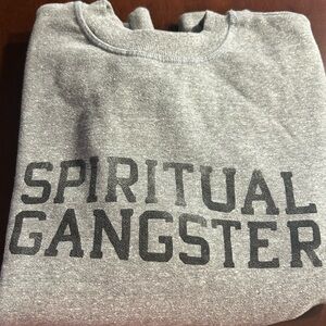 Spiritual Gangster Heather Gray Crewneck